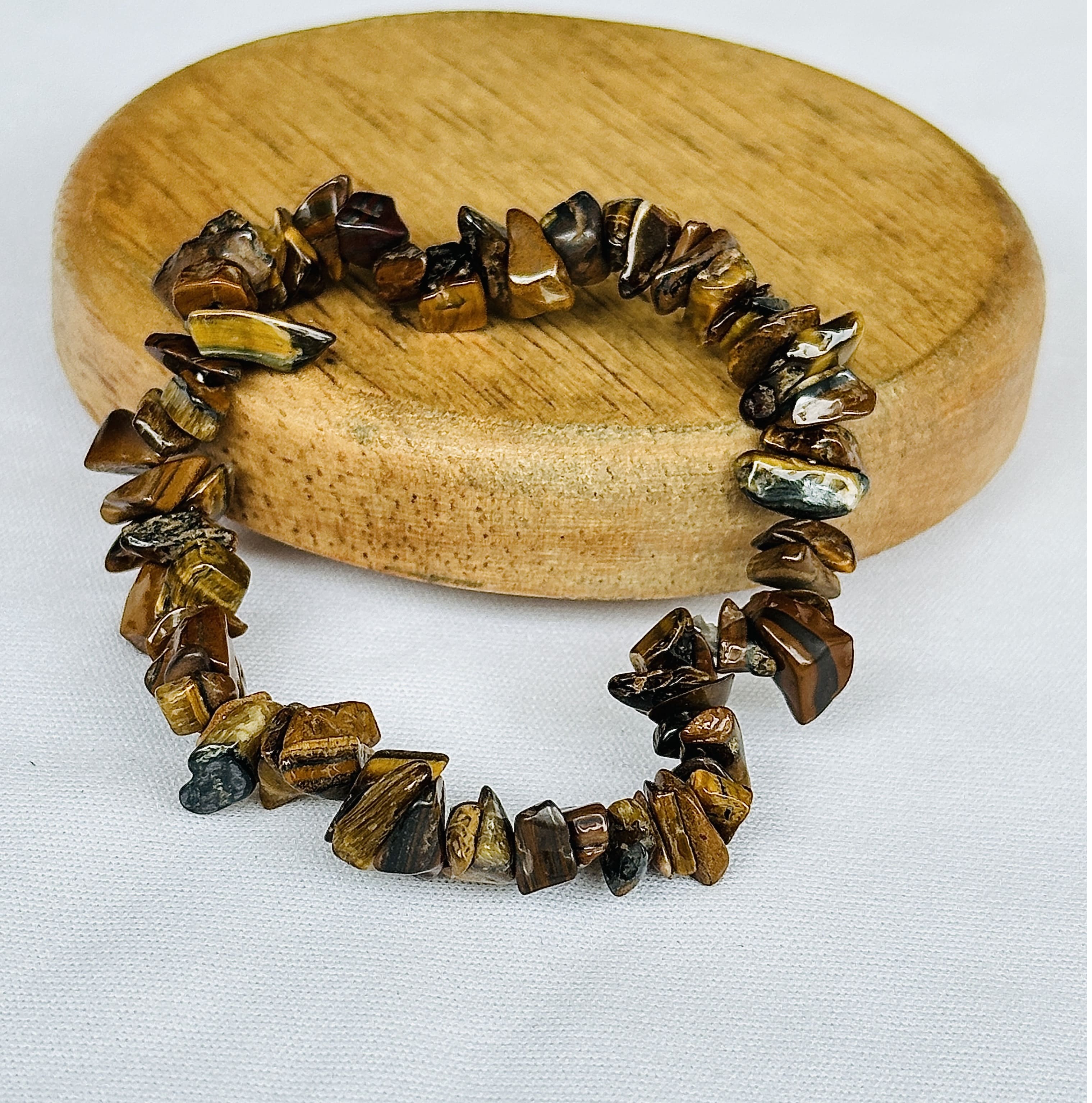 Tiger Eye Raw Bracelet